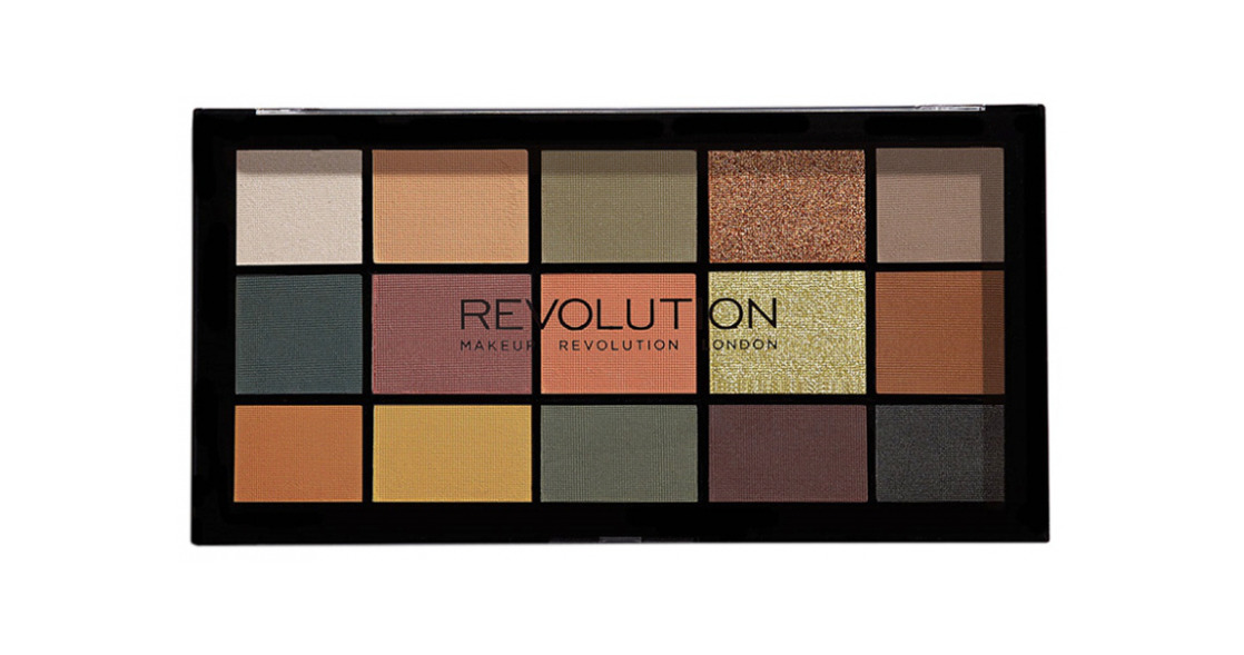 Social Makeup Revolution Re-loaded Eyeshadow Palette Iconic Division Paleta 15 cieni do powiek