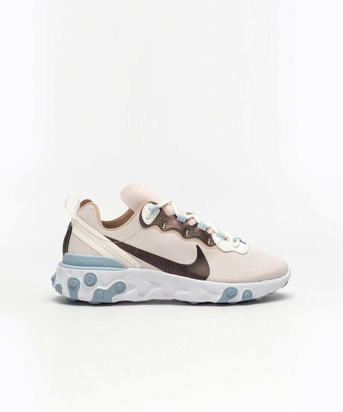 Moda Nike Women's React Element 55 SE Pink and Blue 【CN3591-600 ...