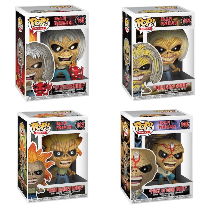 Moda Iron Maiden - Rocks Funko POP