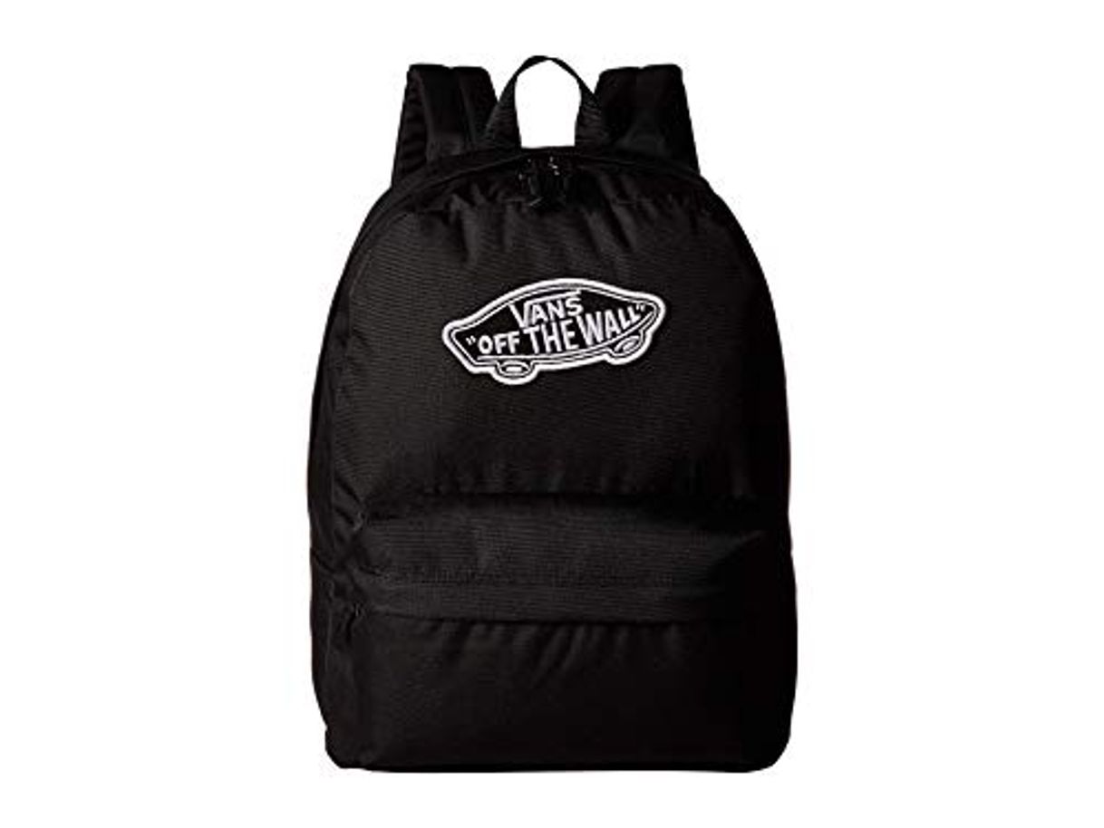 Fashion Vans Realm Backpack Mochila Tipo Casual, 42 cm, 22 Liters, Negro