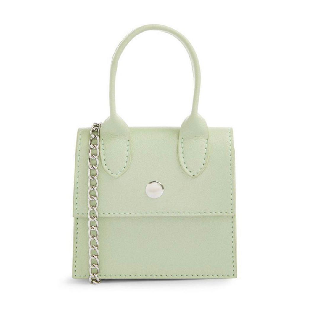 Fashion Bolsa micro corrente verde água primark