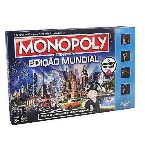 Hasbro Gaming - Juego de Mesa Monopoly Edición Mundial