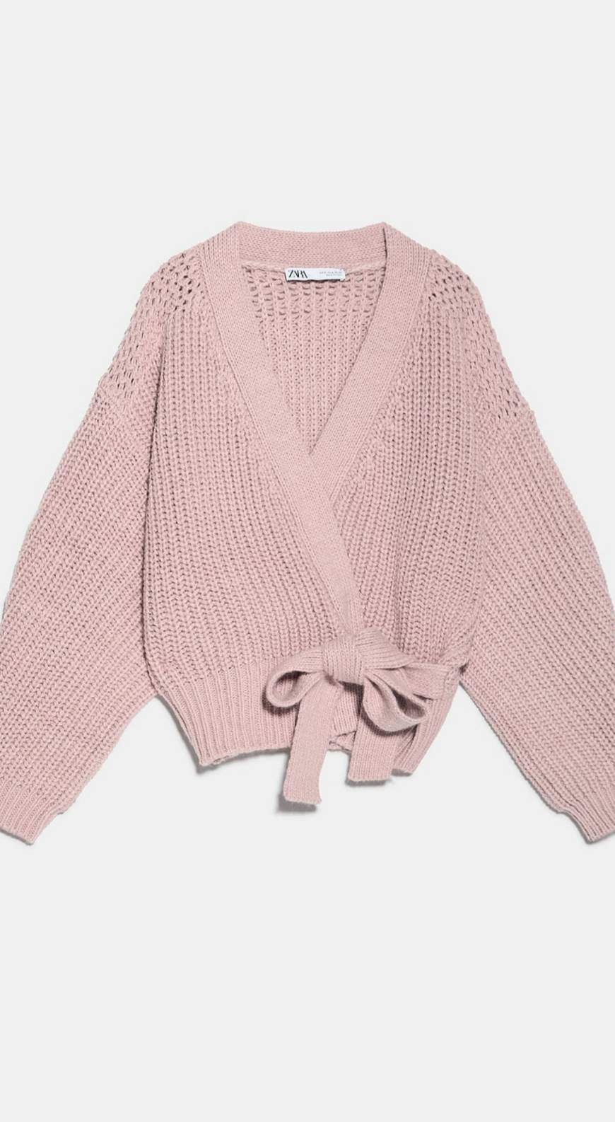Cardigan rosa Zara 