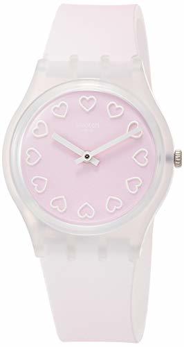 Place Swatch Reloj Analógico para Mujer de Cuarzo con Correa en Silicona GE273
