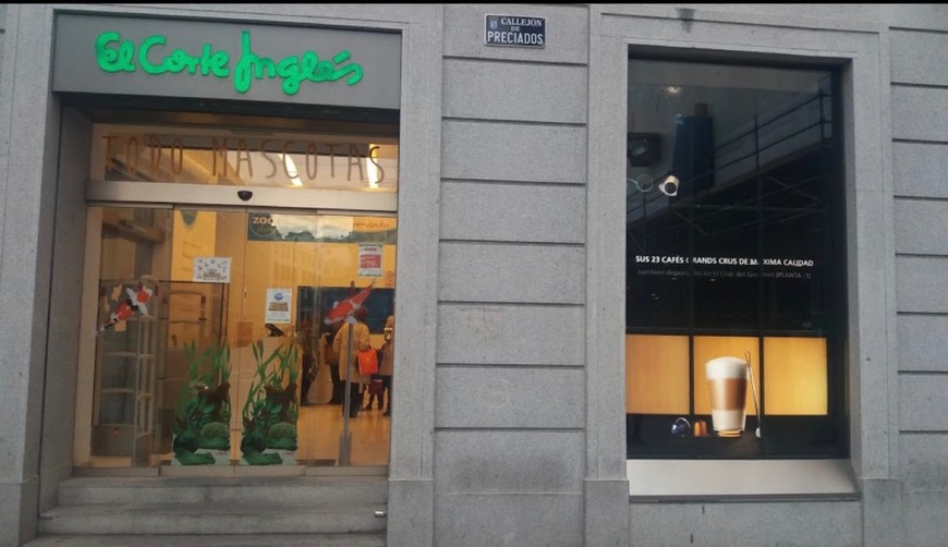 Place Tienda de Mascotas El Corte Inglés Preciados