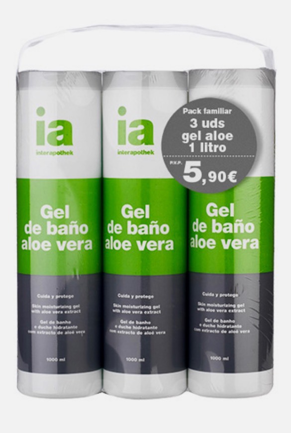 Product Gel de baño aloe vera Inter Apothek