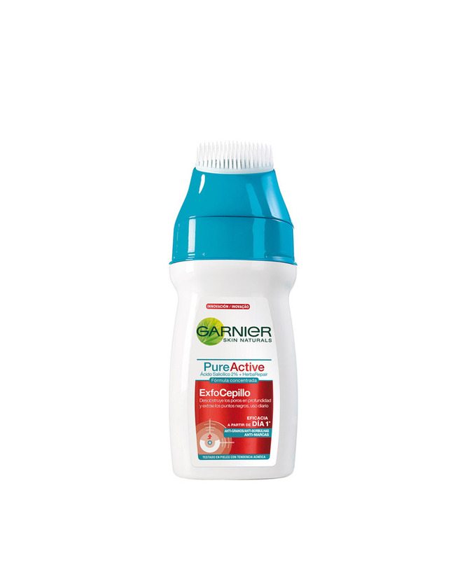 Producto Exfocepillo Pure Active Garnier · Perfumería · El Corte Inglés