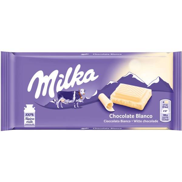 Moda Milka - Chocolate Branco