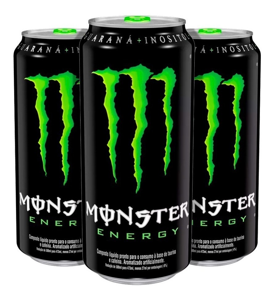 Moda Bebida energética Monster energy