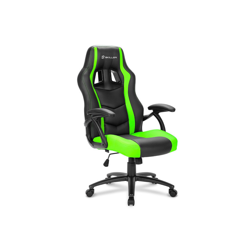 Producto Cadeira Gaming Sharkoon Skiller SGS1 Preta/Verde

