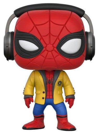 Marvel-21660 Figura de Vinilo Spider-Man with Headphones