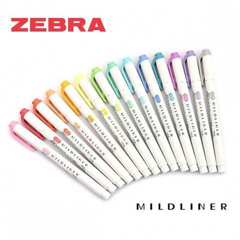 Product Brush pens Mildliner Zebra 