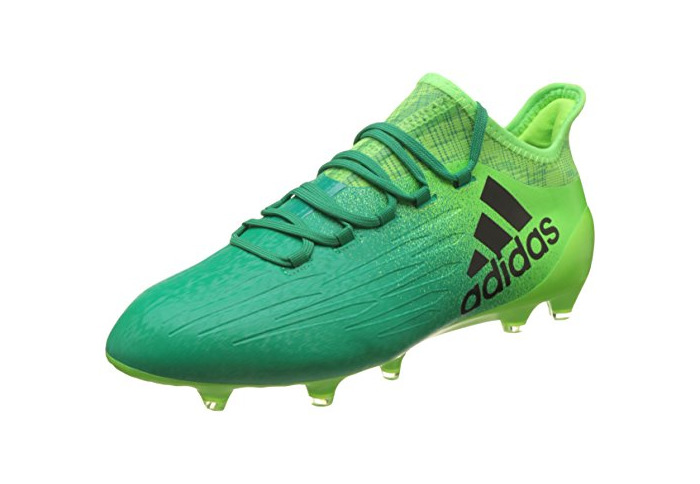 Fitness adidas X 16.1 FG - Botas de fútbol para Hombre, Verde -