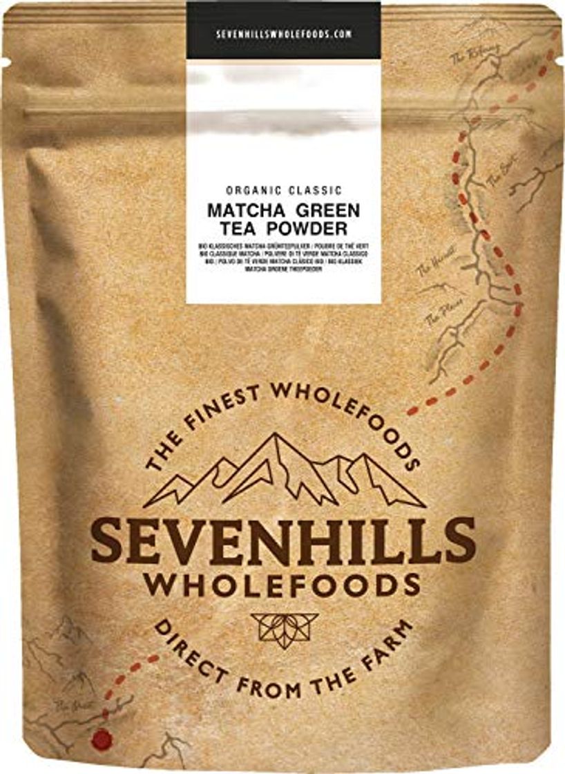 Producto Sevenhills Wholefoods Matcha Té Verde En Polvo Japonés Clásico Orgánico 200g