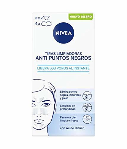 Beauty Nivea Tiras Limpiadoras Purificantes Zona T para Cara y Rostro