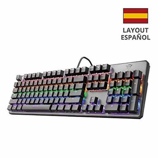 Trust Gaming GXT 865 Asta, Teclado mecánico Gaming