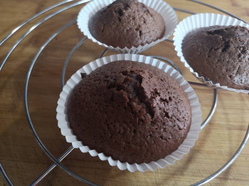 Moda Muffins de chocolate