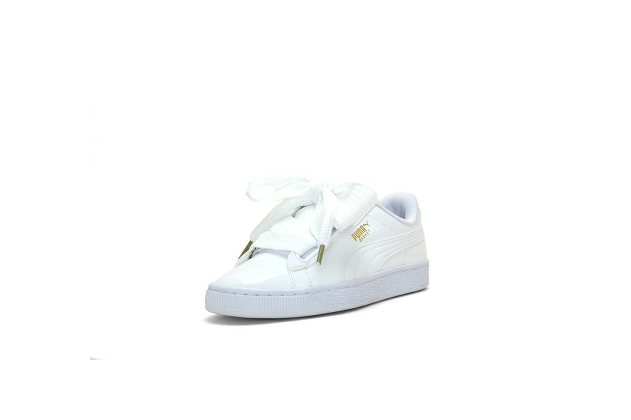 Products PUMA BASKET HEART PATENT W "WHITE"

