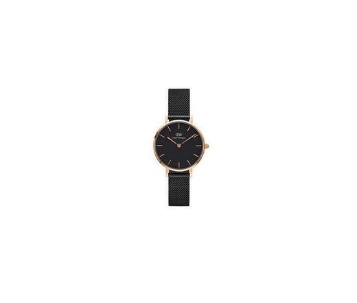 Daniel Wellington Reloj Analógico para Mujer de Cuarzo con Correa en Acero