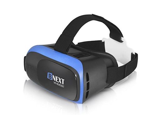 Gafas VR Compatible con iPhone y Android, Gafas Realidad Virtual para Movil