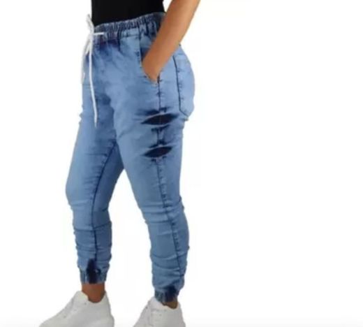 Calça jogger jeans 