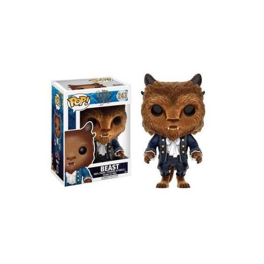 Funko! Pop The Beauty and the Beast Beast Flocked #243