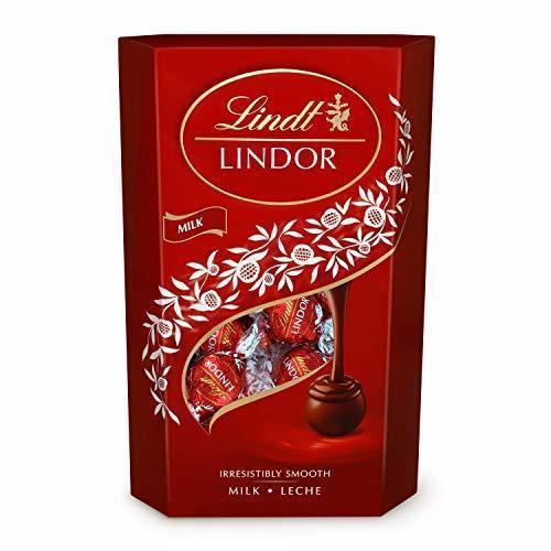 Social Lindt Lindor Bombones de Chocolate con Leche - Aprox. 26-27 bombones