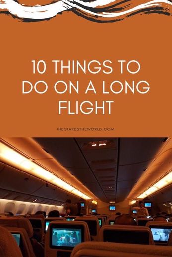 10 things to do on a long flight 