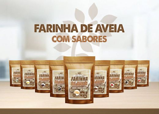 Farinha de aveia com sabores Eunutrition -código sandraisa15