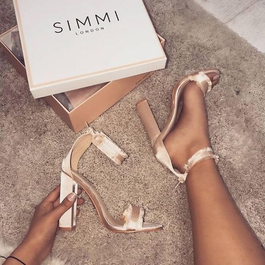 Champagne heels SIMMI