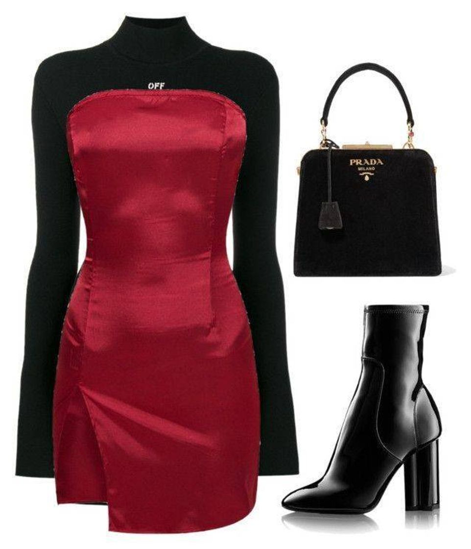 Social Red dress