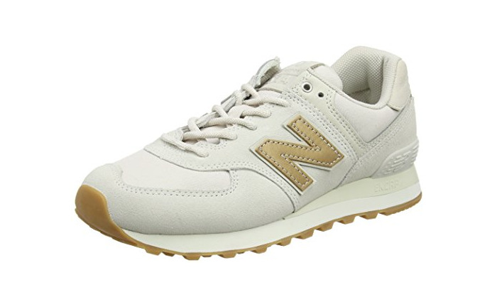 Moda New Balance 574v2 Glitter Pack, Zapatillas para Mujer, Marrón