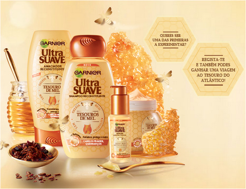 Productos Amaciador Garnier Tesouros de mel