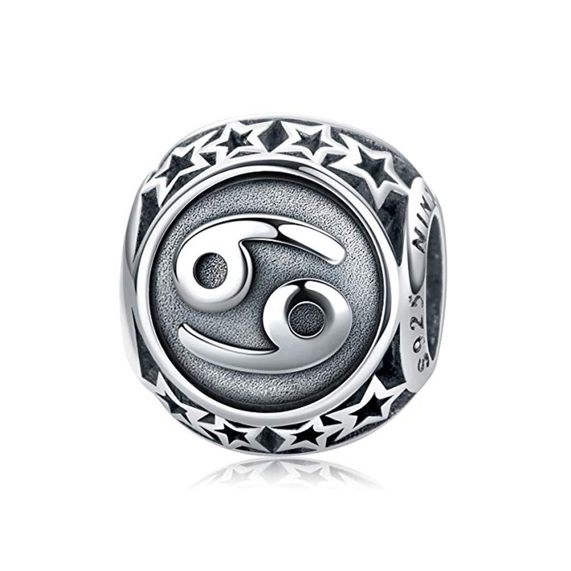 Fashion NINAQUEEN Charm Encaja con Pandora Cáncer Signo Zodíaco Regalos Mujer Originales Plata