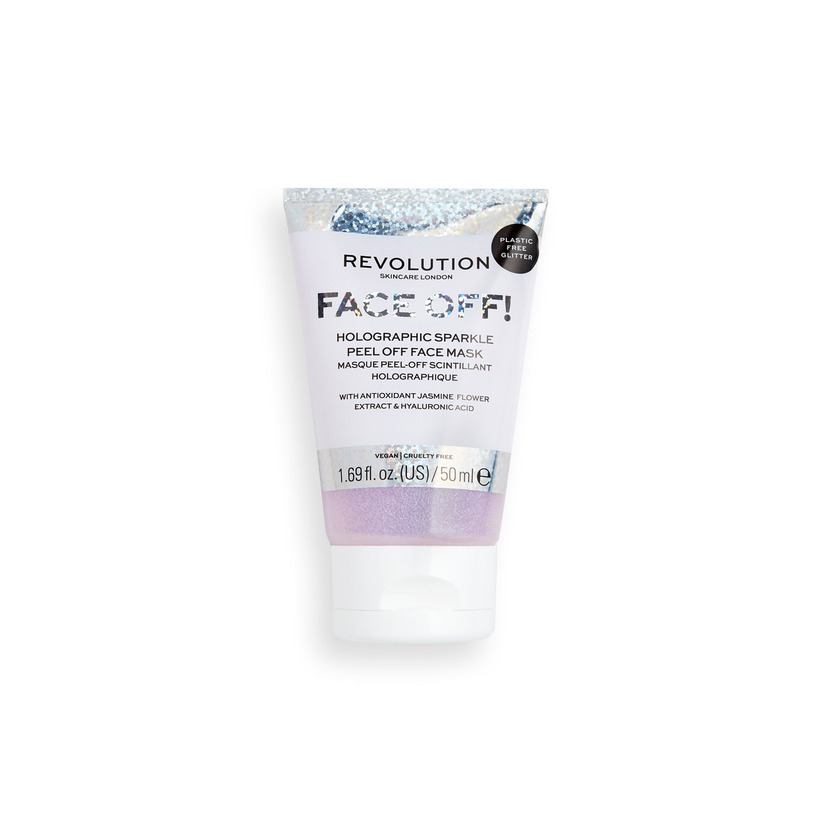 Product Revolution Skincare Holographic Glitter Face Off Mask