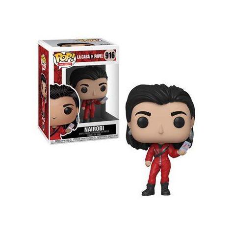 Social Funko- Pop TV: La Casa de Papel-Nairobi Collectible Figure, Multicolor, única