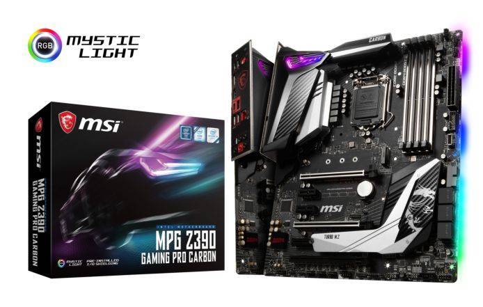 Fashion Motherboard MSI MPG Z390 GAMING PRO CARBON