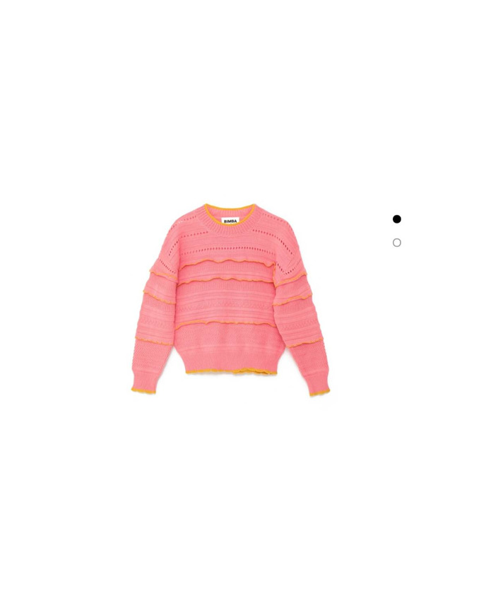 Product Sweater rendas rosa