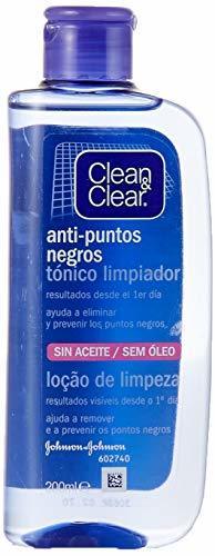 Belleza Clean&Clear - Tónico Limpiador Anti-puntos Negros