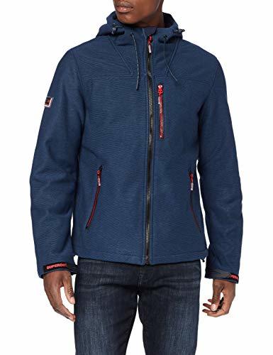 Fashion Superdry Hooded Windtrekker Chaqueta, Azul