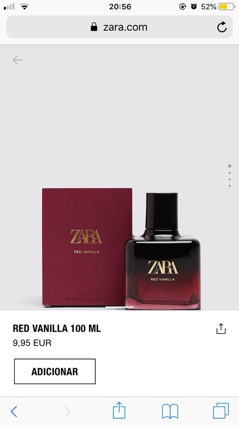 Moda Zara Red Vanilla 