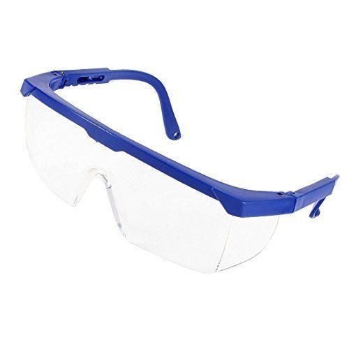 DealMux Brazos ajustables Claro Uni-protectora de la lente Gafas de seguridad Gafas