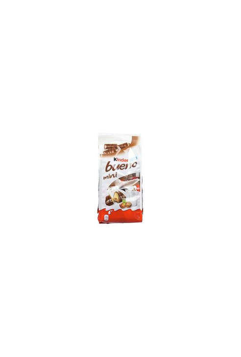 Producto Kinder Bueno Mini Barritas con Relleno de Leche y Avellanas