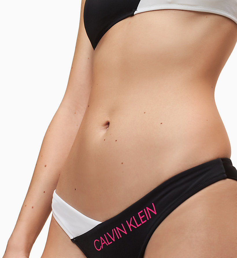 Fashion Brazilian Bikini Bottom - CK Blocking CALVIN KLEIN