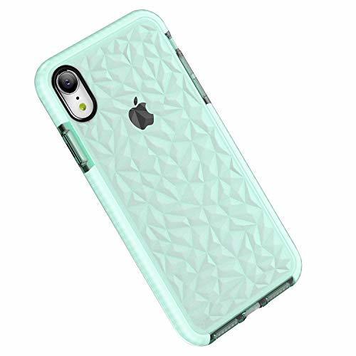 Electronic Funda iPhone XR, Carcasa Silicona Transparente Protector TPU Airbag Anti-Choque Ultra-Delgado Anti-arañazos