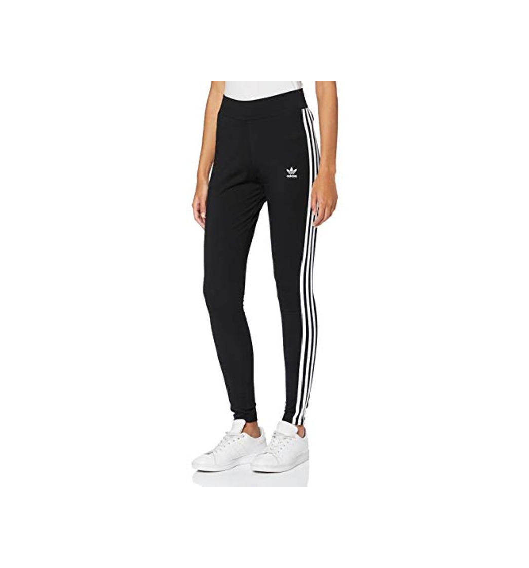 Social adidas Tres Bds Mallas, Mujer, Negro