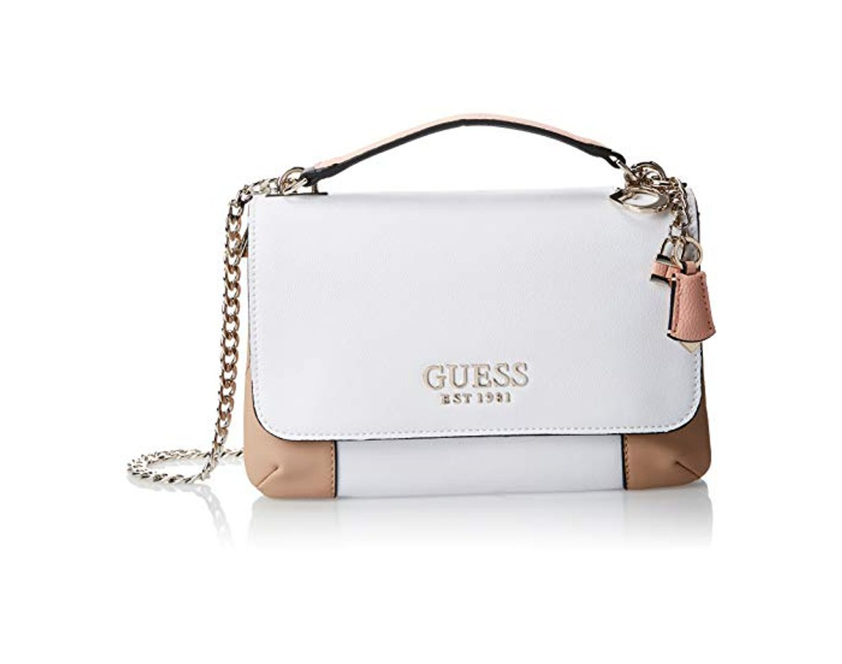 Productos HWCB7669210 WHITE MULTI GUESS GUESS HANDBAG MAIN Borsa Donna