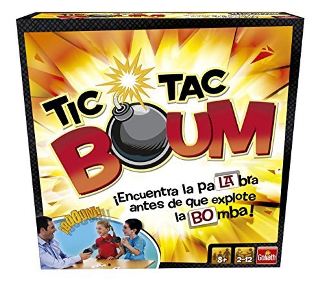 Product Goliath Tic Tac Boum, Juego de Cartas, Encuentra la palabra