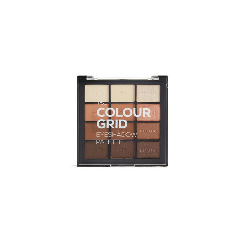 Productos Paleta sombras olhos Colour Grid tons castanhos PRIMARK