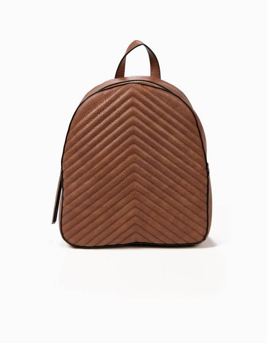 Mochila em pele com textura MO Online